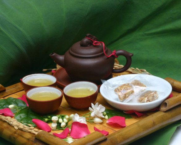 Trà sen Tây Hồ