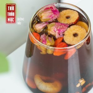 Trà thảo mộc đường nâu